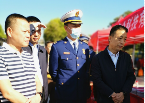 ob.com科技参加河源市 2021 年新《安全生产法》 宣传周